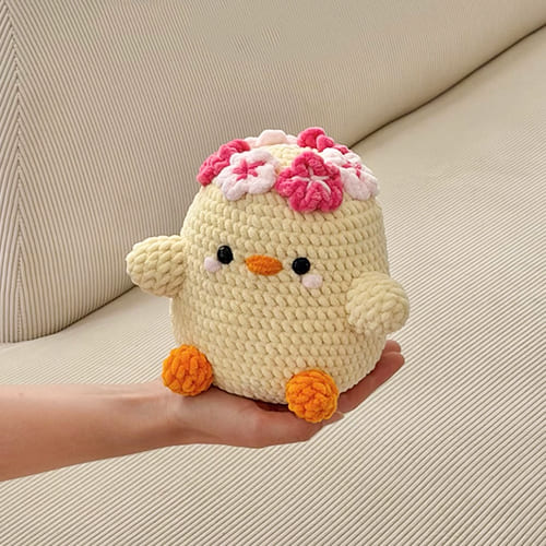 Kawaii cute crochet duck amigurumi free pattern