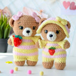 Millie the little bear free crochet amigurumi pattern