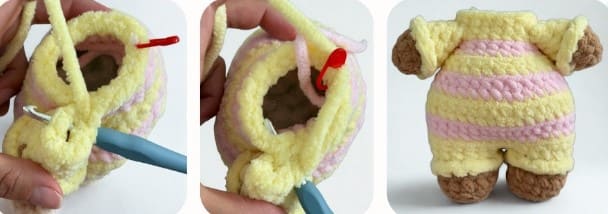 crochet-bear-body