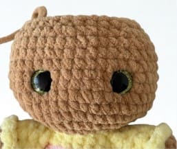 crochet-bear-head