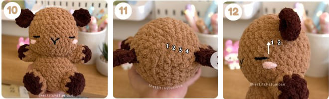 crochet-capybara- assembly