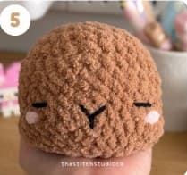 crochet-capybara- blush