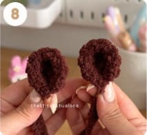 crochet-capybara- ears