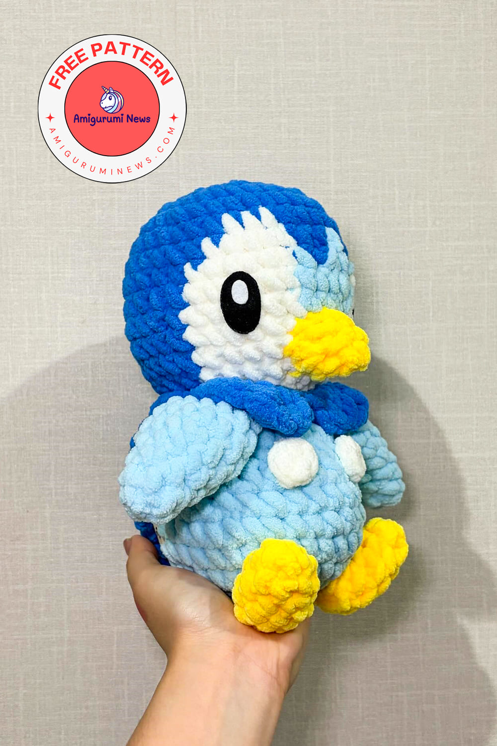 crochet piplup pokemon